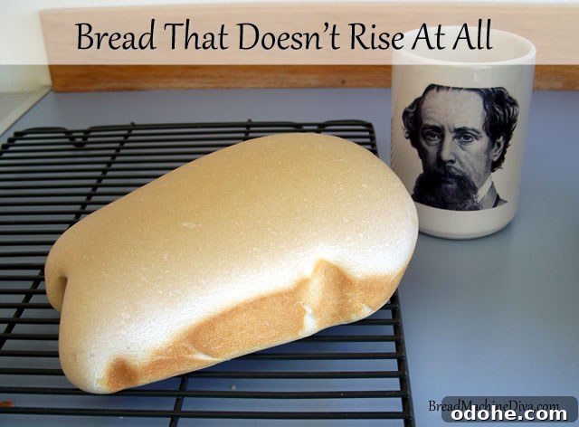 Bread That Doesn't Rise At All