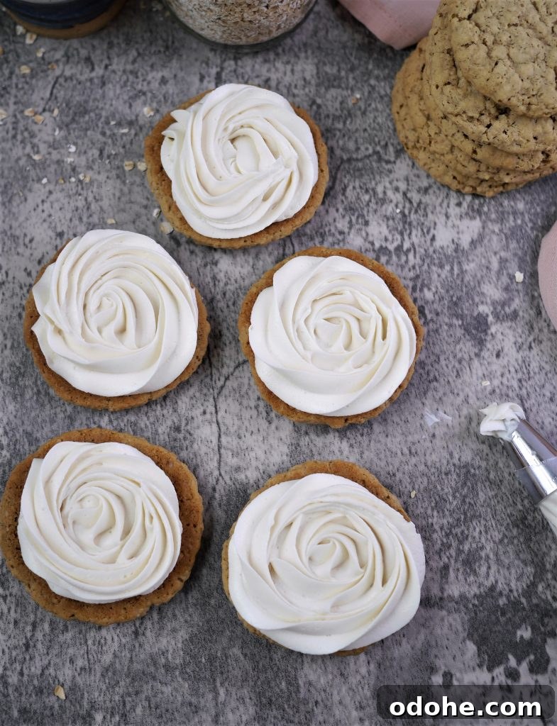 Amish Oatmeal Whoopie Pies Recipe — Soft Spiced Sandwich Cookies 8 img 5292 7
