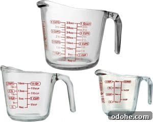 Liquid Measuring Cups (Set of 3)