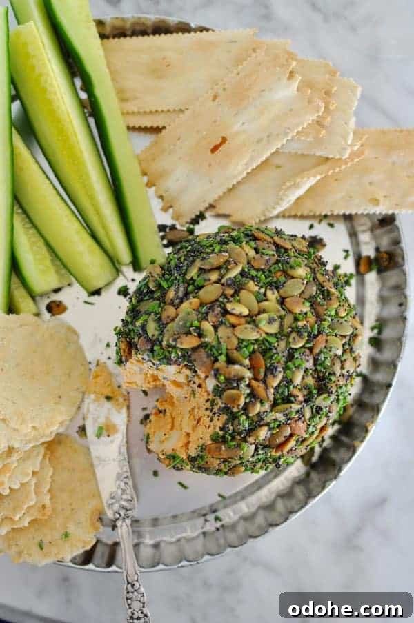 Manchego Chipotle Cheese Ball Recipe