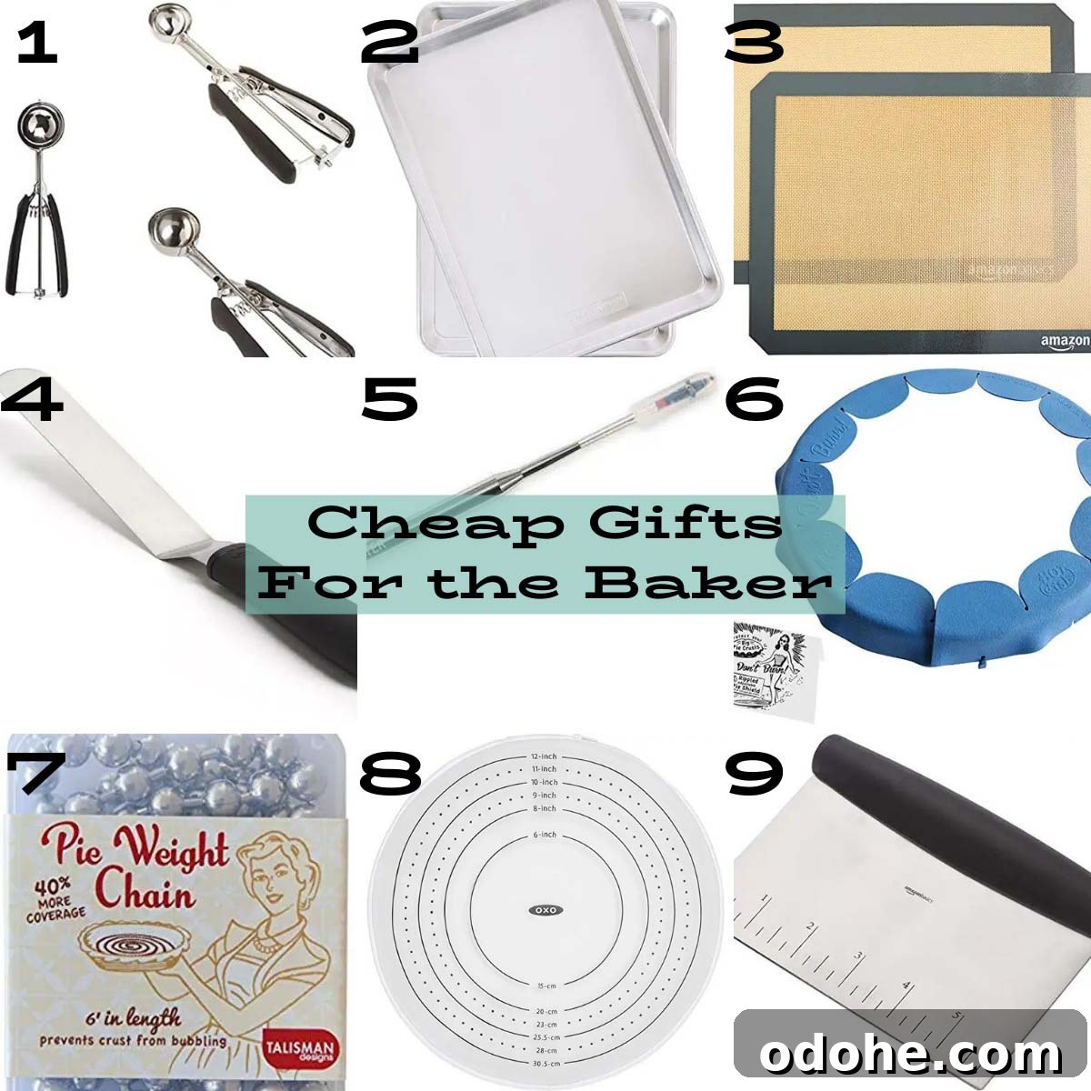 Affordable Kitchen Gift Ideas for Cooks: 45+ Picks for Any Budget 3 cheap kitchen gift for bakers