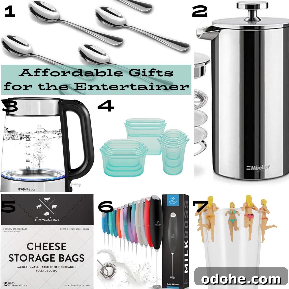 Affordable Kitchen Gift Ideas for Cooks: 45+ Picks for Any Budget 4 gifts for an entertainer