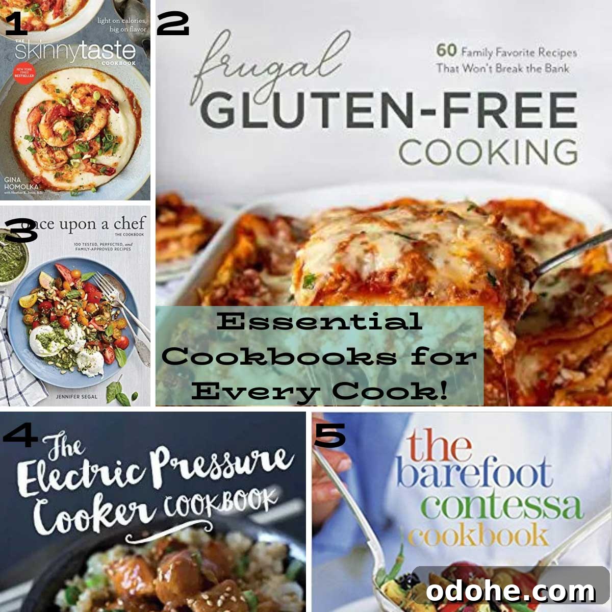 Affordable Kitchen Gift Ideas for Cooks: 45+ Picks for Any Budget 7 collection of cookbook covers