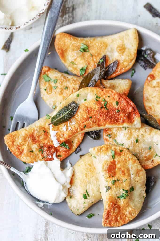 Roasted Butternut Squash and Feta Pierogi Recipe 3 Roasted Butternut Squash Feta Pierogi is an amazing dish that combines American fall flavors with a taste from the Greek islands, wrapped in Polish dough