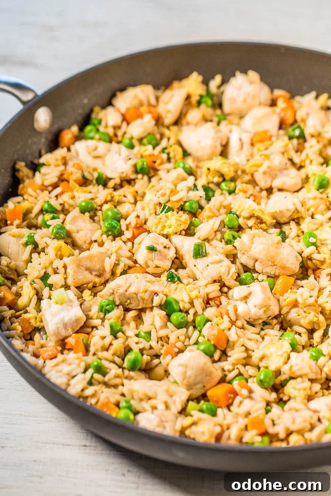 Easy Better-Than-Takeout Chicken Fried Rice