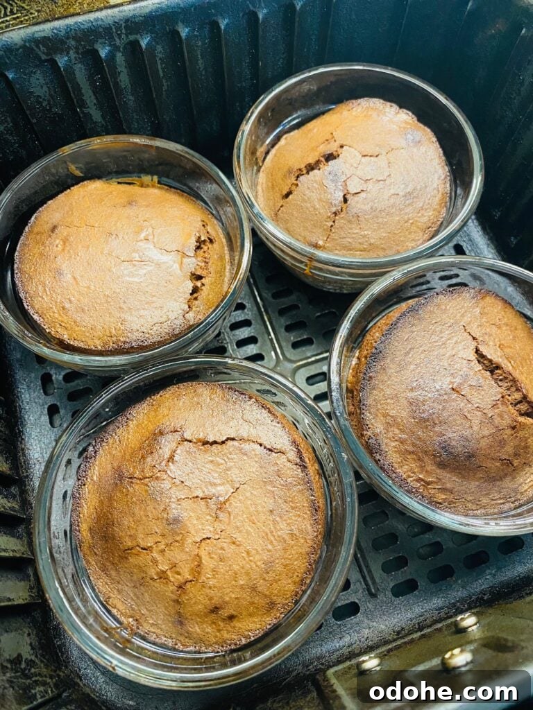 Molten Chocolate Lava Cakes for the Air Fryer 6 Air Fryer Lava Cakes