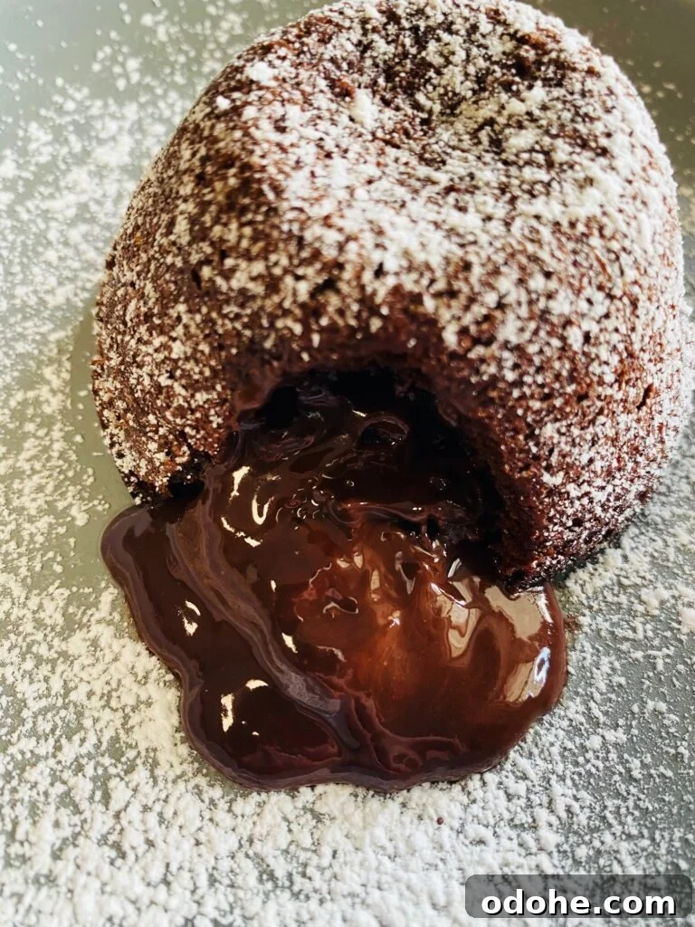 Molten Chocolate Lava Cakes for the Air Fryer 8 Air Fryer Lava Cakes