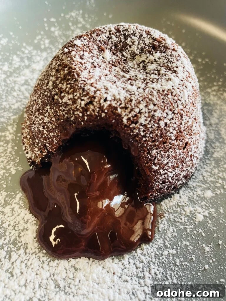Molten Chocolate Lava Cakes for the Air Fryer 9 Air Fryer Lava Cakes