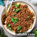 Cincinnati-Style Lentil Chili Recipe for Rich, Hearty Flavor 14 Lentil Bolognese Recipe