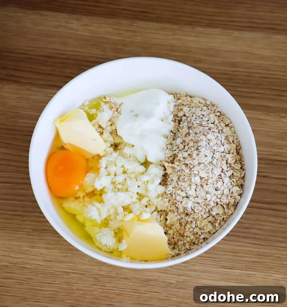 add ingredients to a bowl