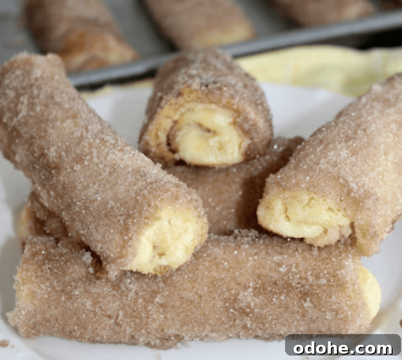 Cinnamon Cream Cheese Roll Ups