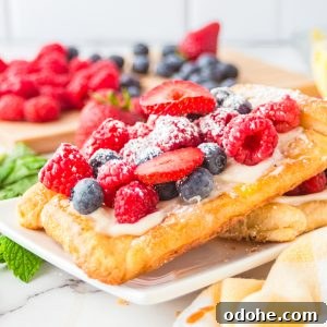 Crescent Dough Berry Tart: Quick Recipe for Flaky Fruit Tarts 8 Square close up image of Berry Tart Recipe