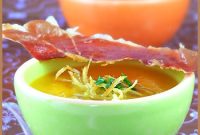Pumpkin Soup with Candied Ginger — French-Style Velouté