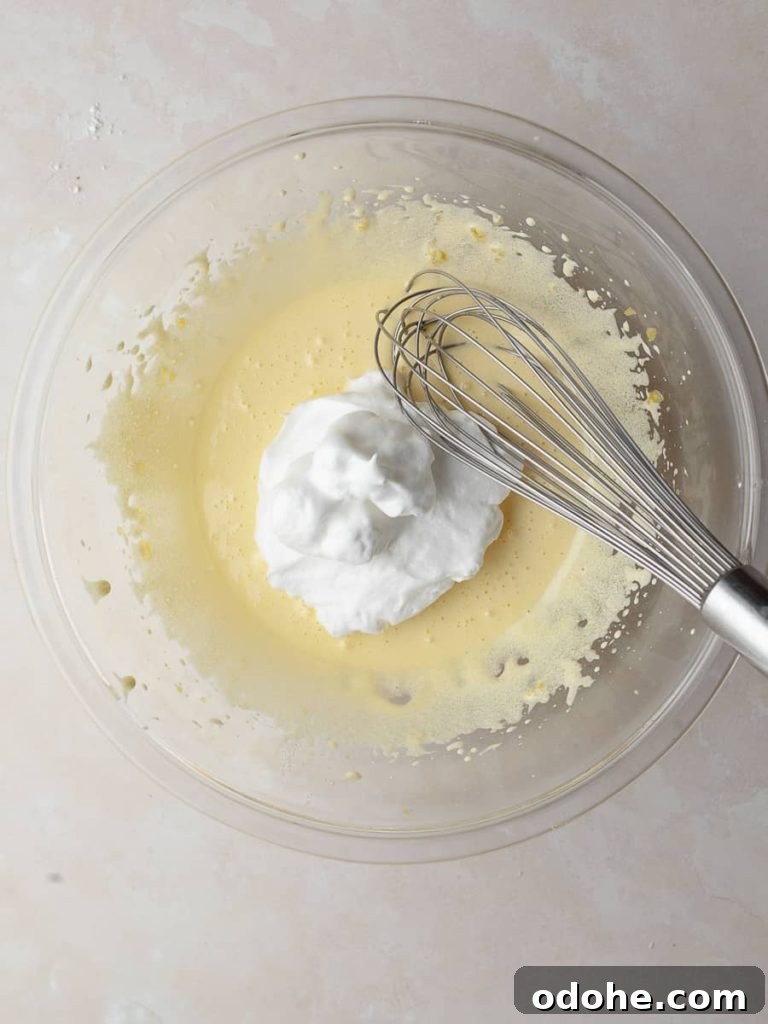 mixing ingredients