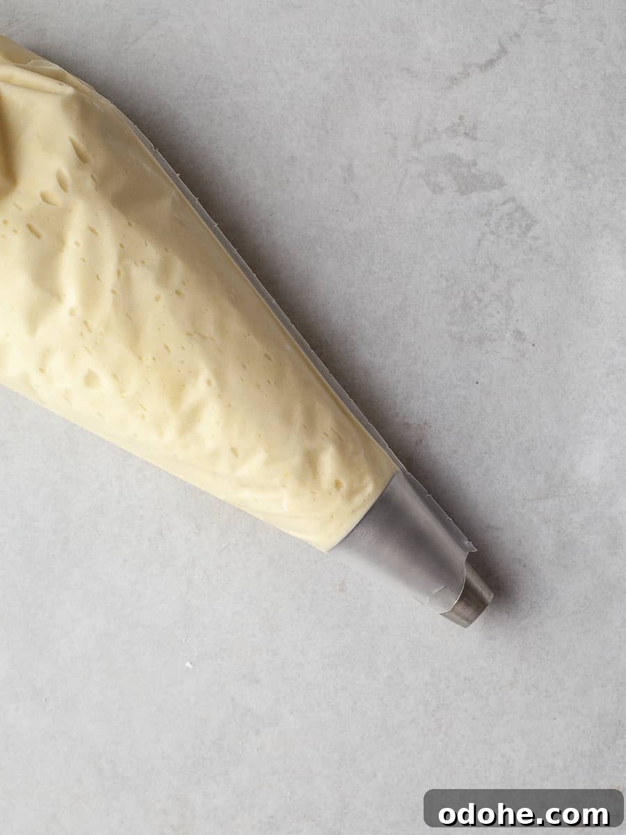 baking ladyfingers step 1