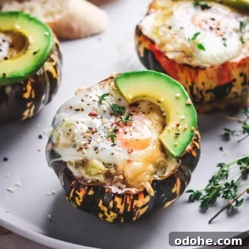 an image of breakfast stuffed acorn squash.
