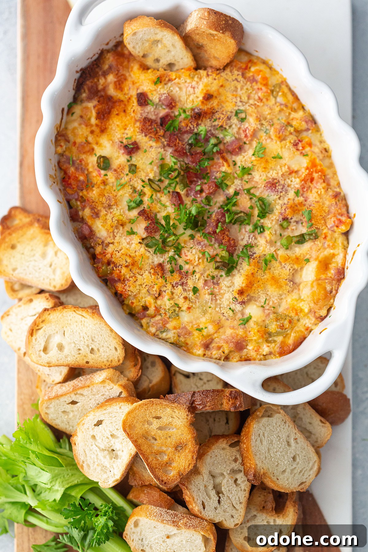 Mardi Gras Appetizer, Muffuletta Dip