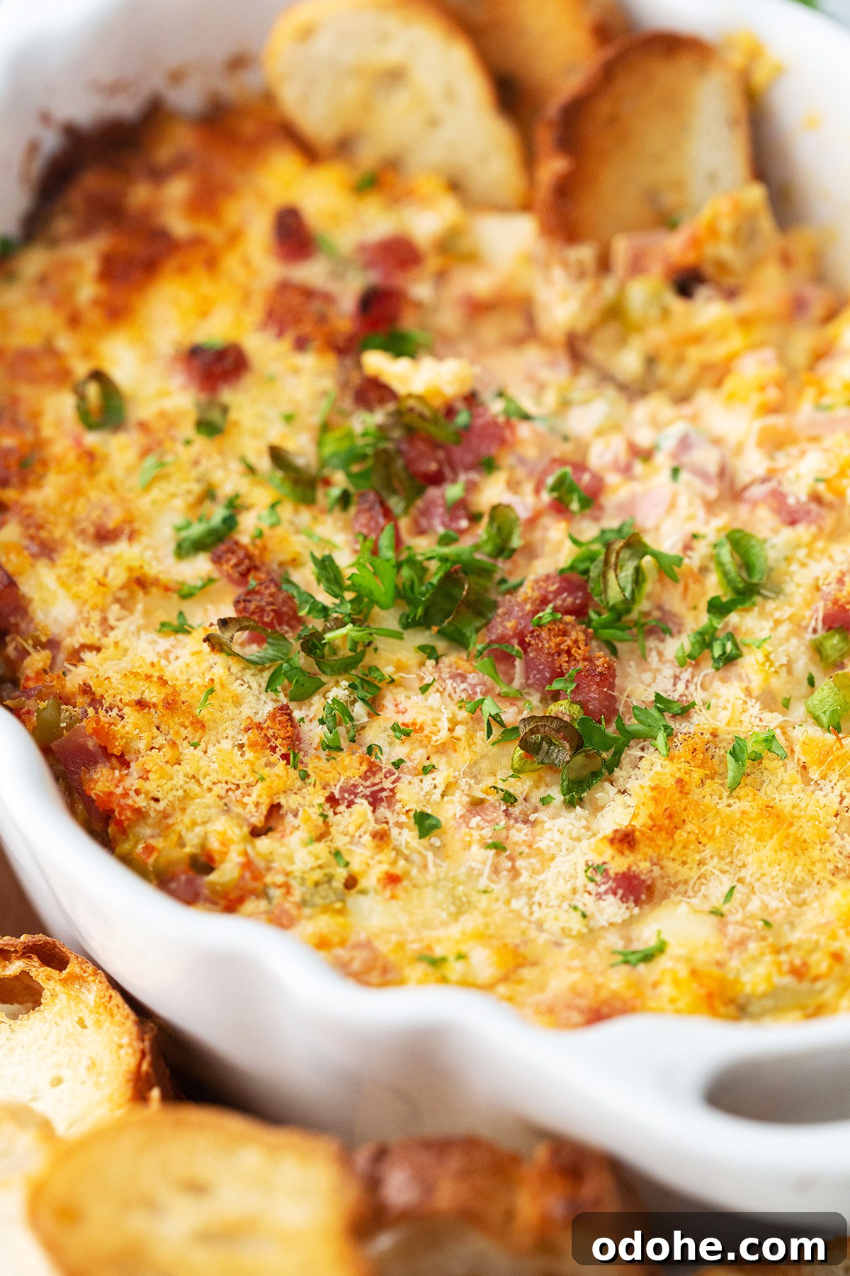 Muffuletta Dip with Olives and Cheese