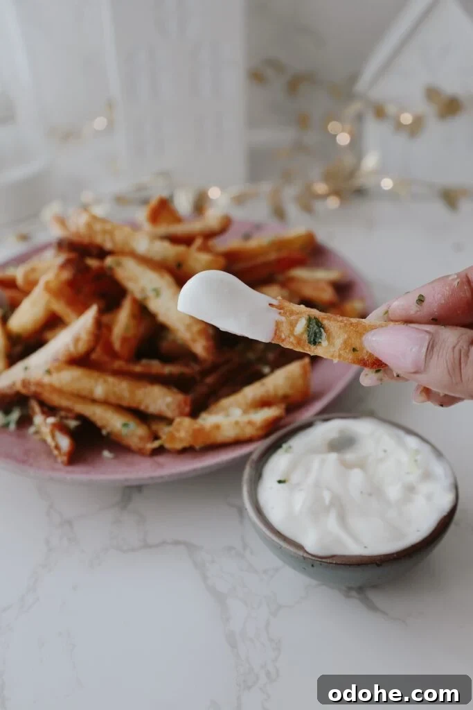truffle french fries