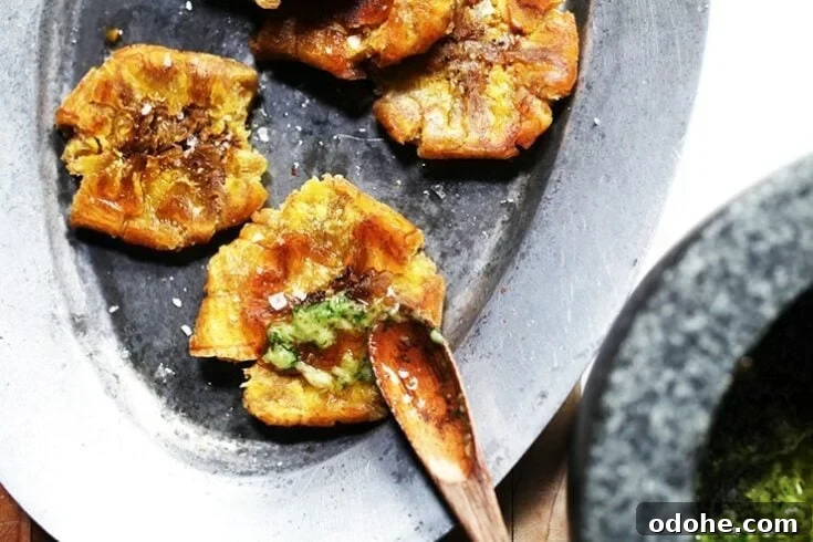 Tostones Recipe - Twice-Fried Green Plantains