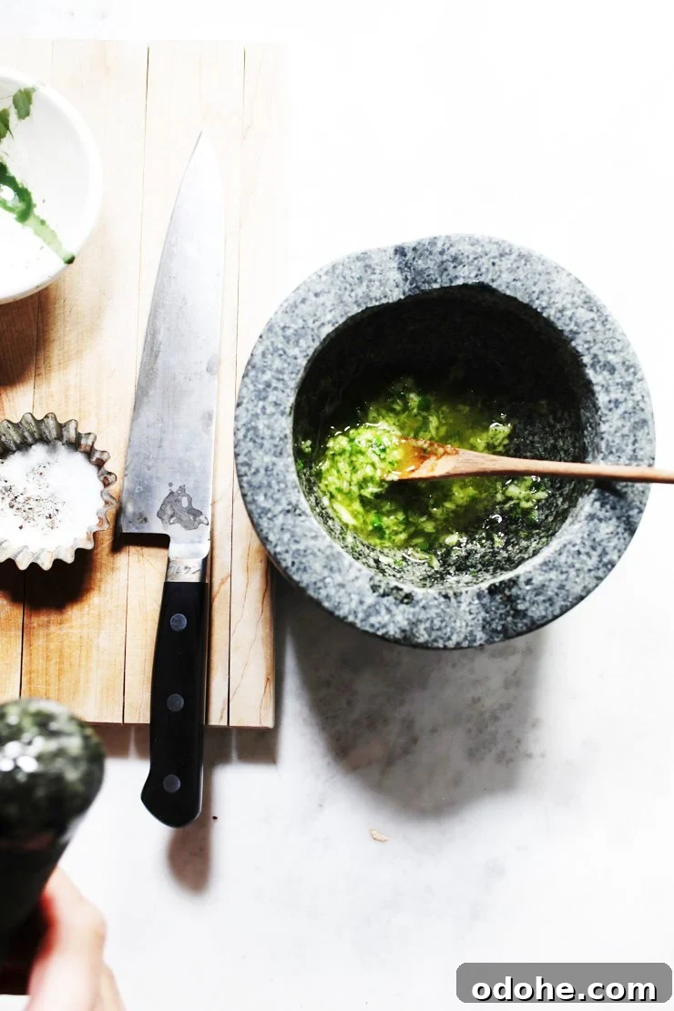 Cilantro (Coriander) Garlic Dipping Sauce 