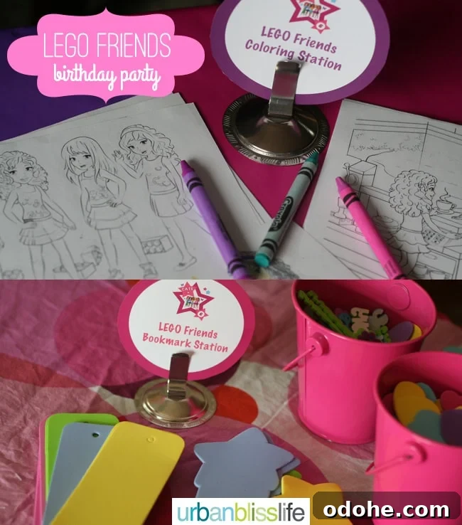 LEGO Friends Birthday Party