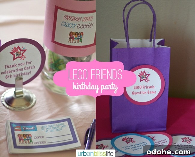 LEGO Friends Birthday Party