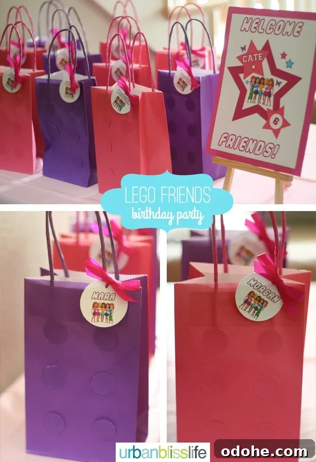 LEGO Friends Birthday Party