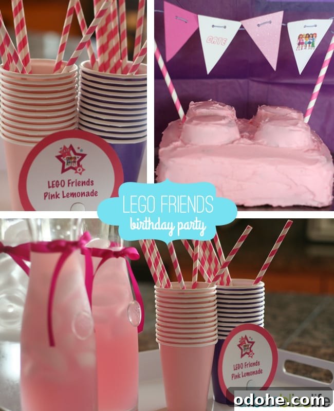 LEGO Friends Birthday Party