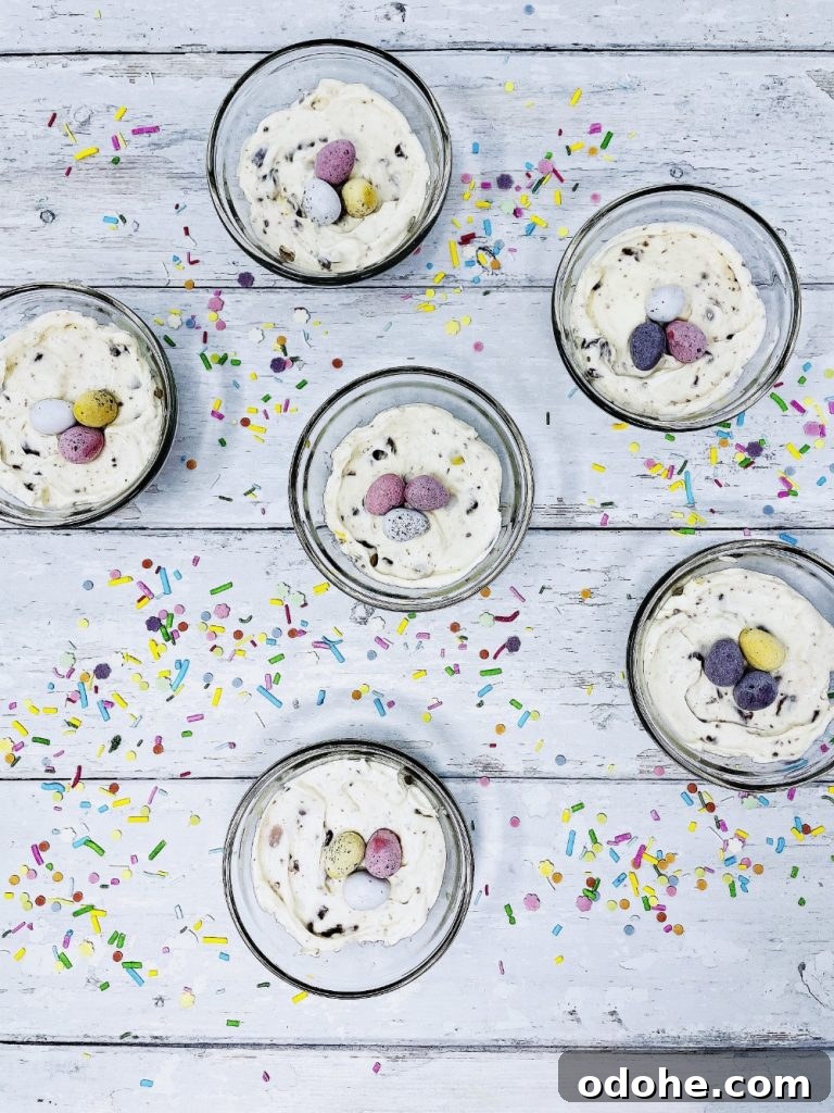 mini egg cheesecakes