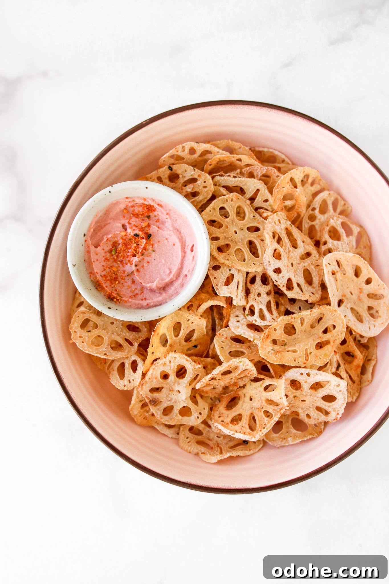 22 Vegan Lunar New Year Recipes to Celebrate the New Year 12 Lotus Root Chips Veggiekins