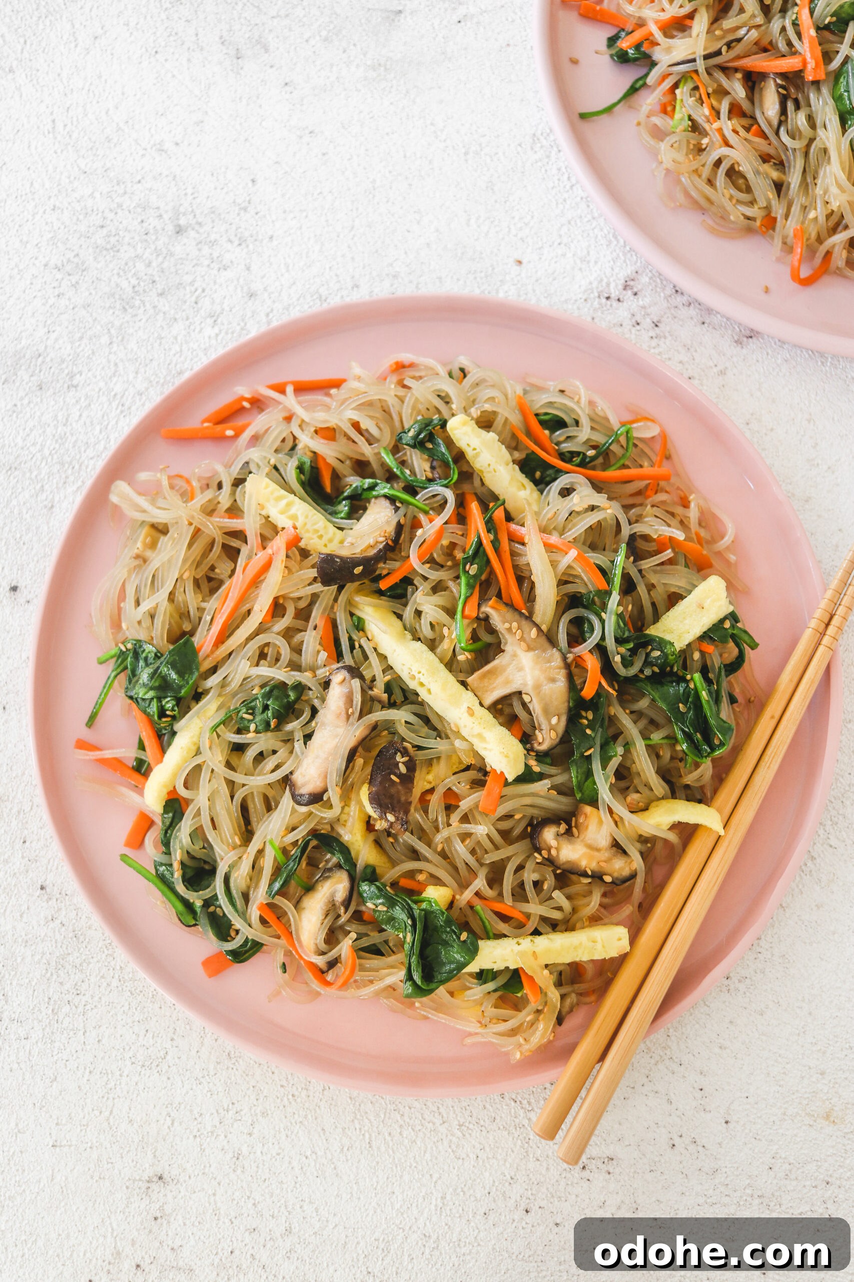 22 Vegan Lunar New Year Recipes to Celebrate the New Year 5 Vegan Japchae Veggiekins Blog