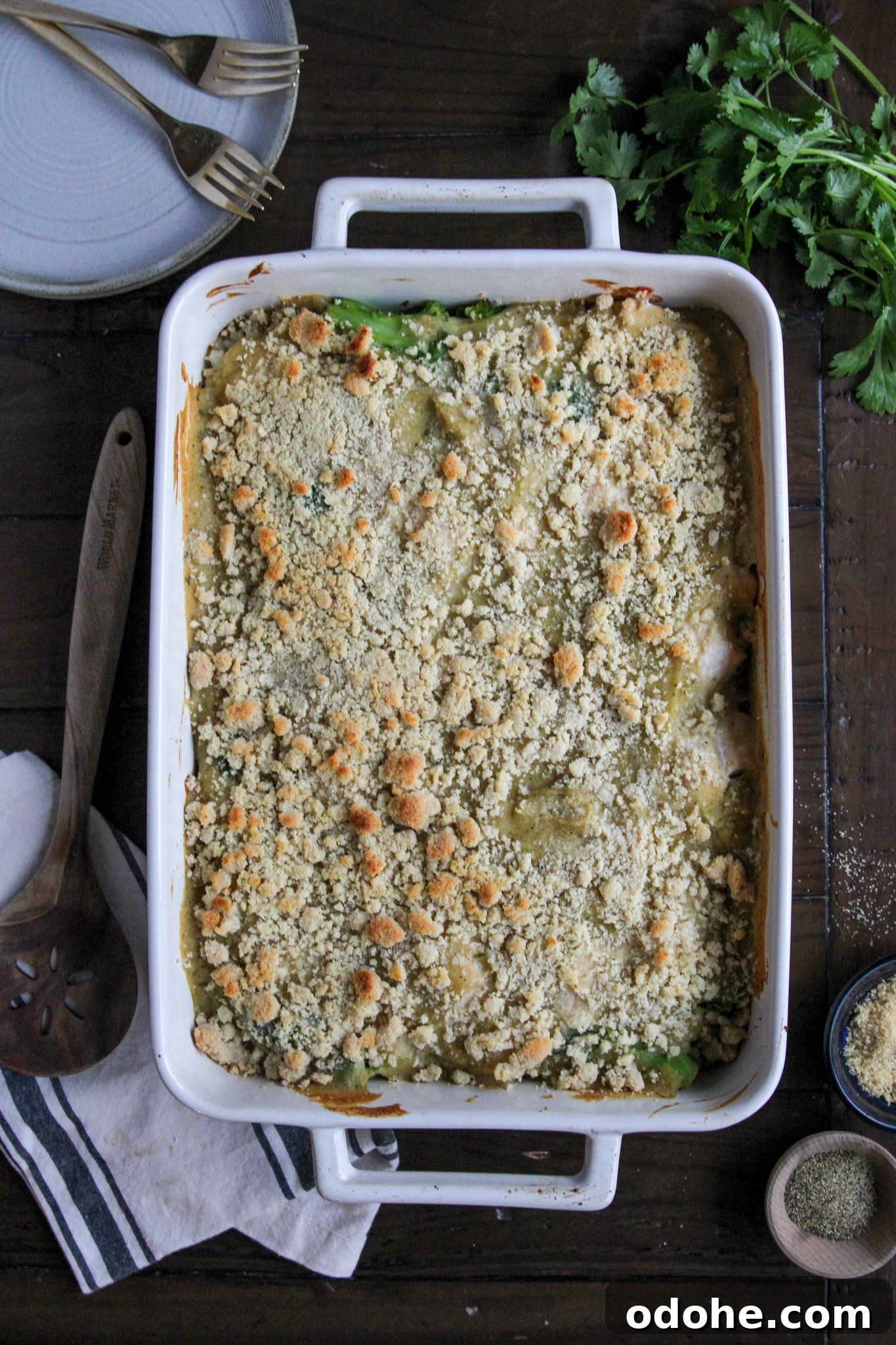 Whole30 Chicken & Cauliflower Rice Casserole Recipe 3 Whole30 Chicken and Rice Casserole - Paleo, Keto, gluten-free, dairy-free, egg-free, with nut-free option. EASY, family-friendly, budget-friendly, and freezer-friendly!