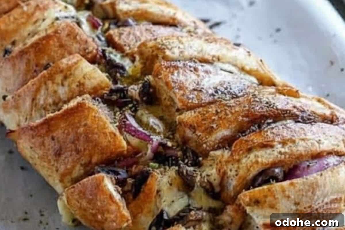 Smoky BBQ Chicken-Stuffed Bread Recipe: Savory Pull-Apart Loaf 9 Remove the foil and bake for another 10 minutes