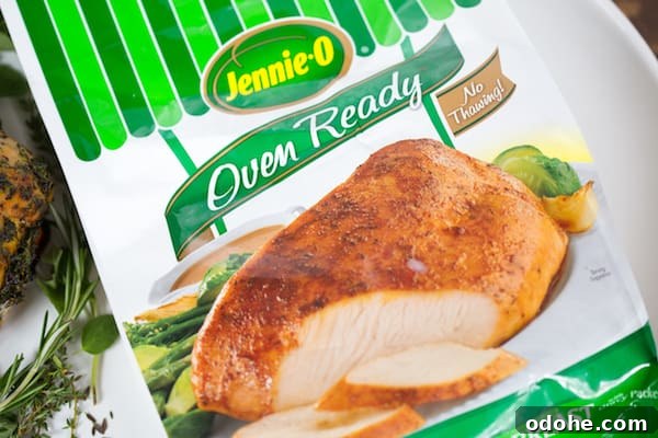 Herb-Butter Roasted Turkey Breast Recipe for Juicy Results 5 Herb Butter Roasted Turkey Breast Jennie-O Oven Ready Product