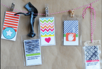 Printable Backpack Name Tags for School and Kids