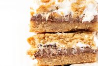 Chewy S’mores Cookie Bars