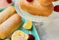 Homemade Lemon Raspberry Twinkies Recipe