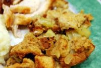 Savory Roasted Garlic Stuffing with Herbs