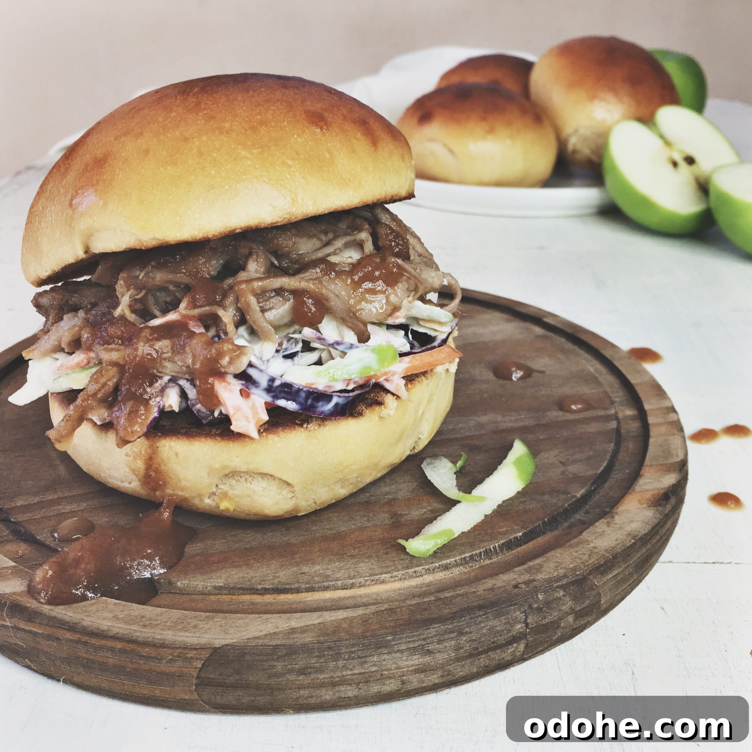 Caramel Apple Pulled Pork Burger Recipe 2 img 163 1 scaled