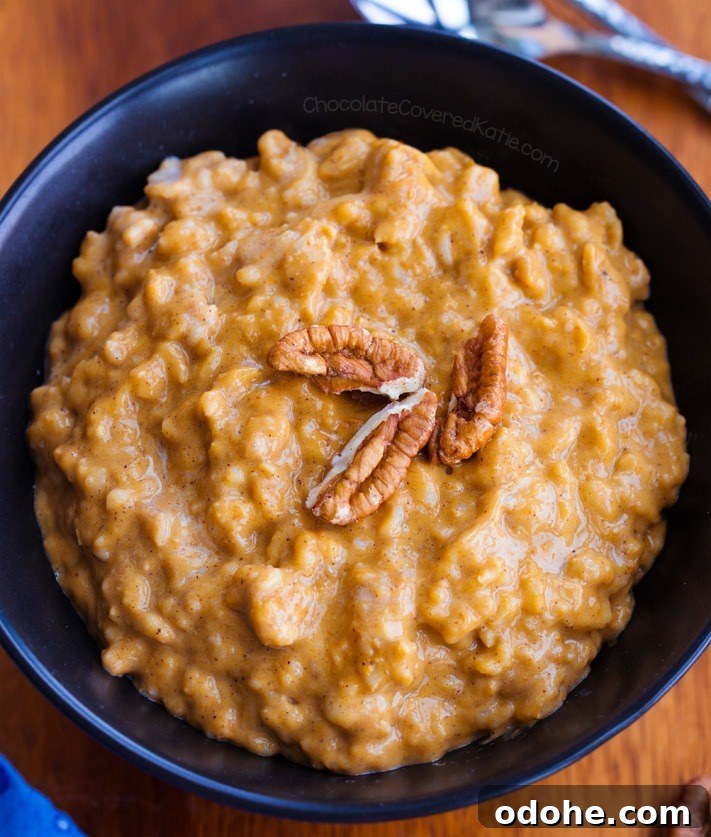 Pumpkin Pie Oatmeal Breakfast Bowls Pumpkin Pie Oatmeal Breakfast Bowls