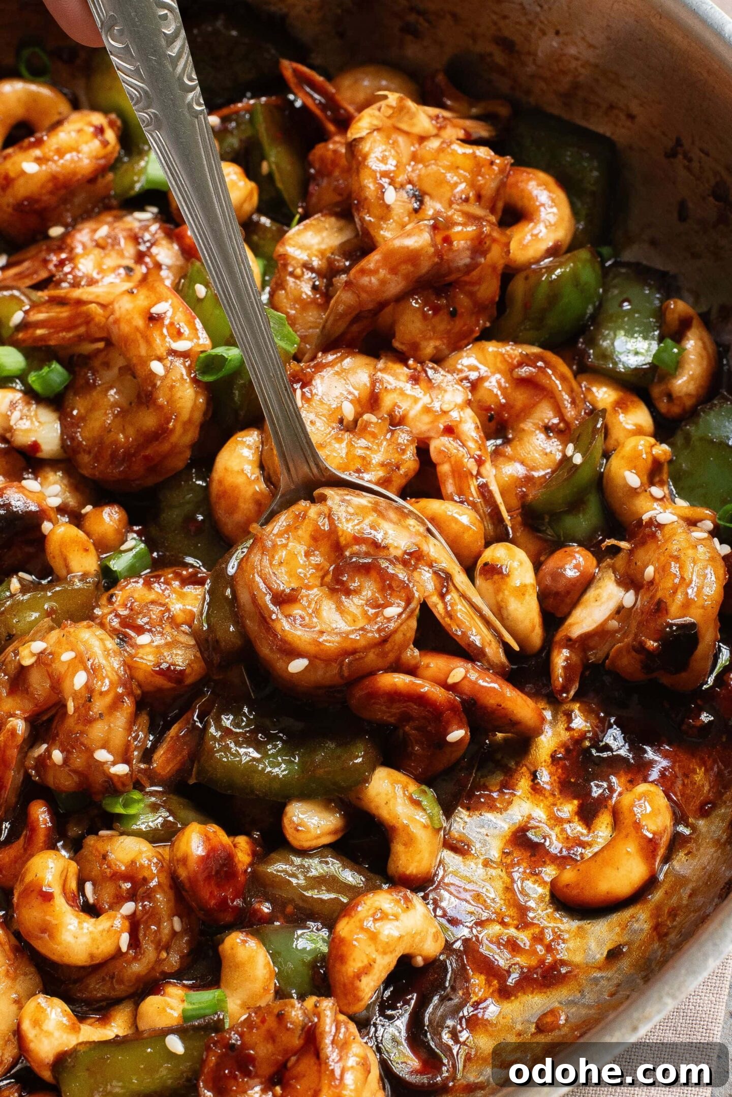 Kung Pao Shrimp with Cashews — Quick Spicy Stir-Fry 2 Kung Pao Shrimp