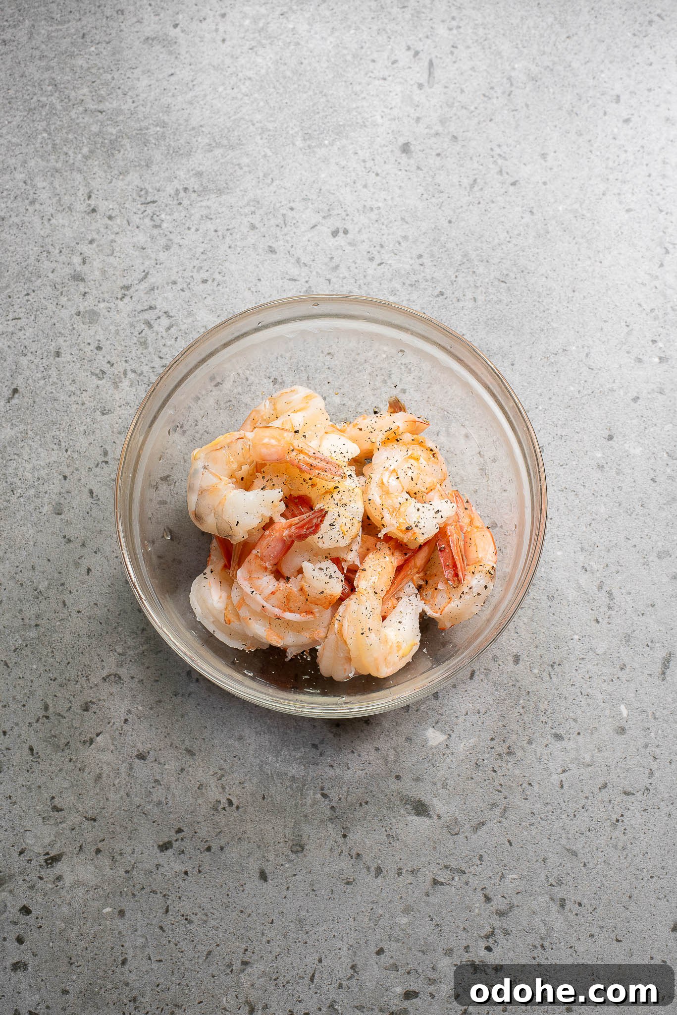 Kung Pao Shrimp with Cashews — Quick Spicy Stir-Fry 5 Shrimp cooking in skillet